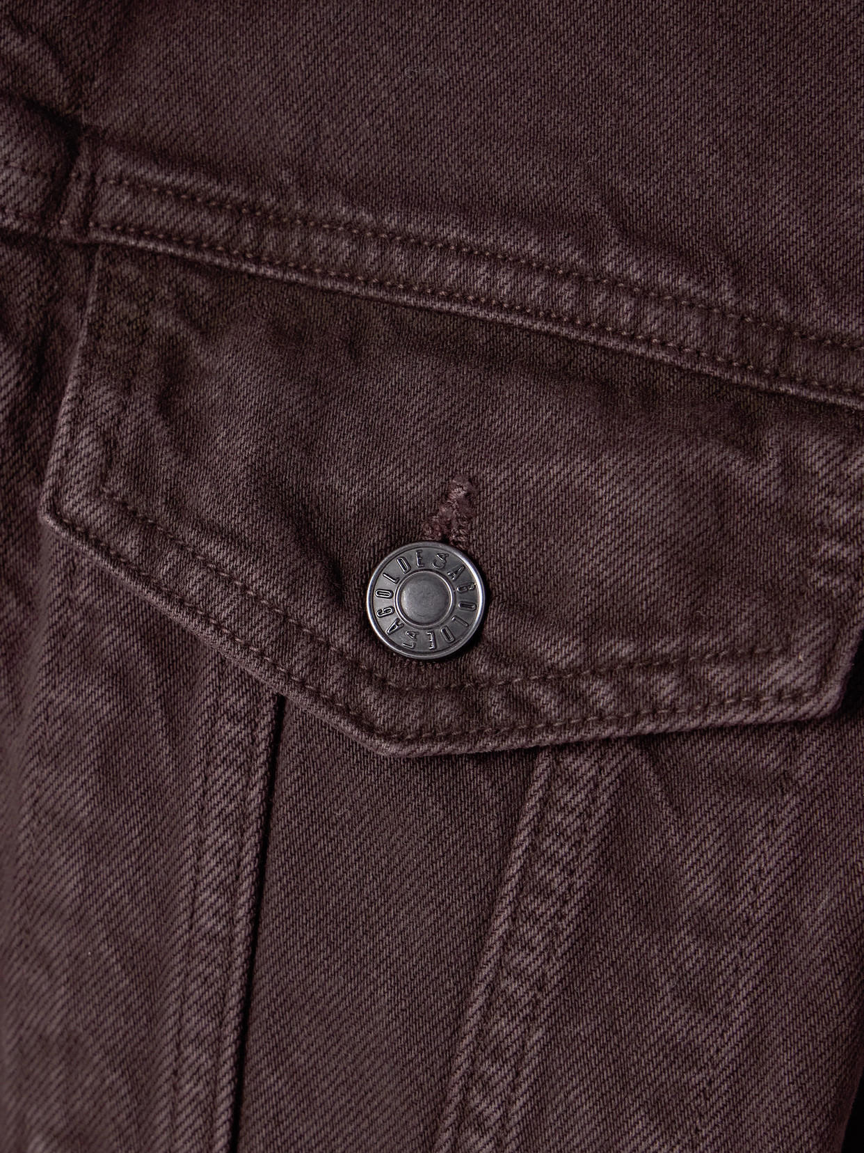 Agolde Radley Denim Jacket In Brown