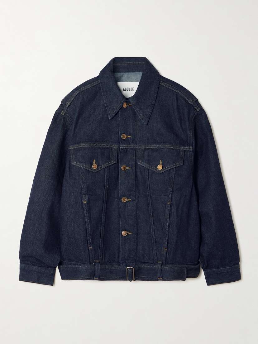 AGOLDE Merritt Belted Denim Jacket