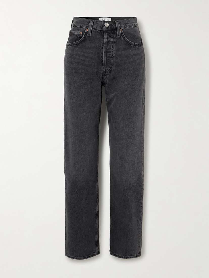 AGOLDE Kelly Mid-rise Straight-leg Organic Jeans