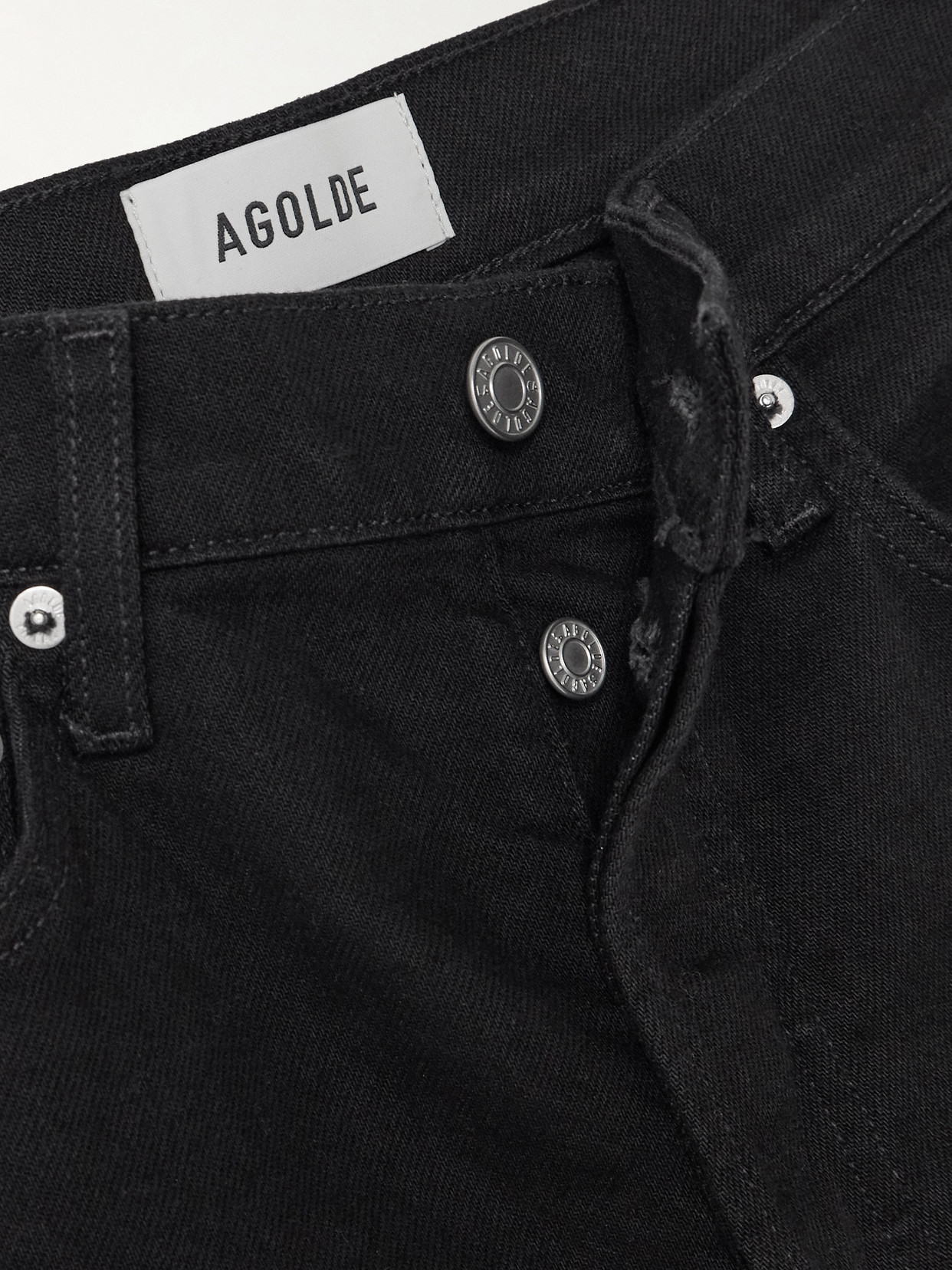 '90S Pinch Waist Long High-Rise Straight-Leg Jeans