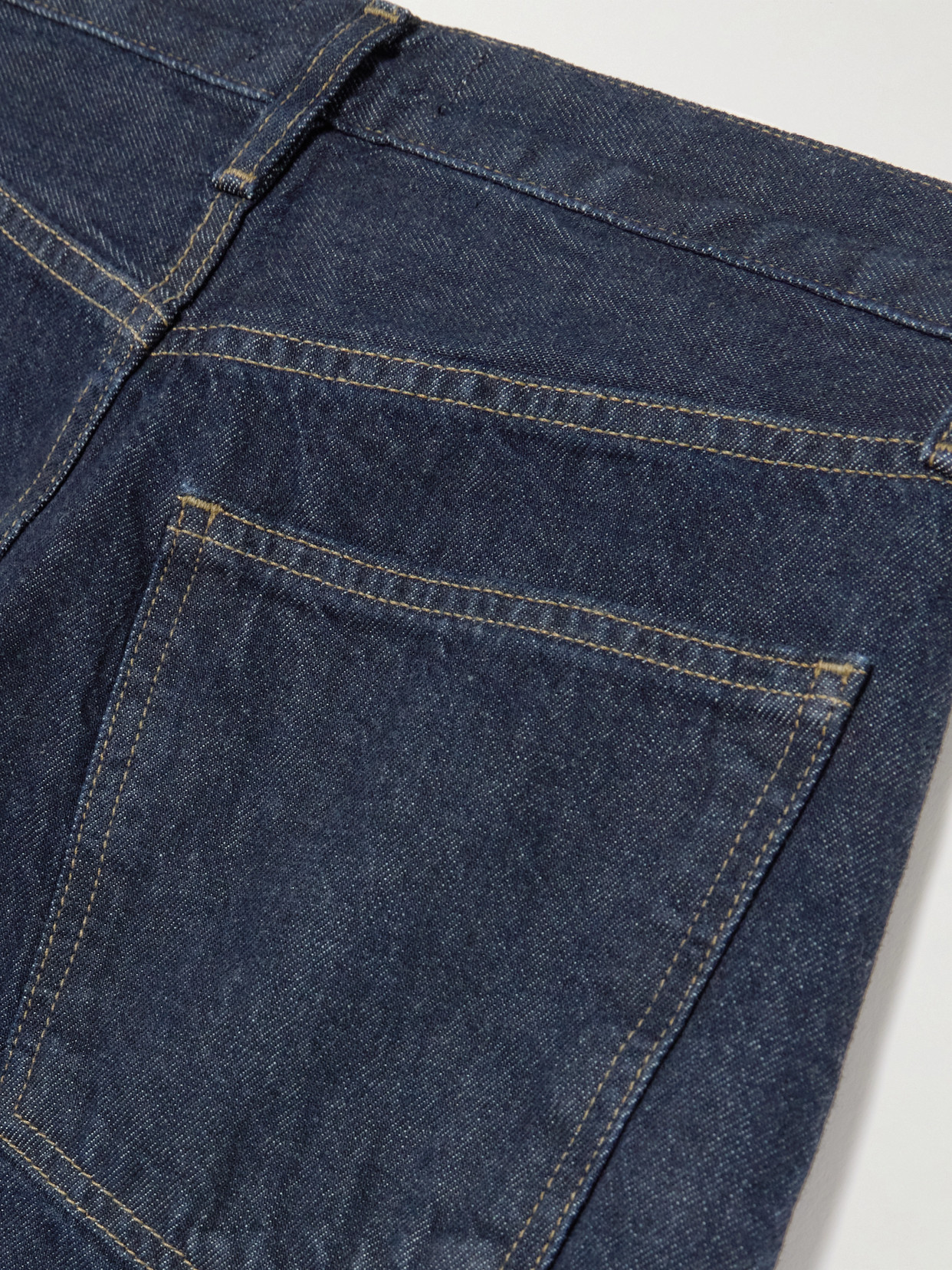 Luna Pieced High-Waist Tapered Jeans
