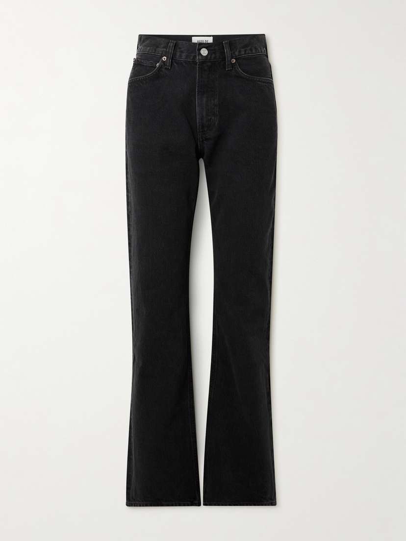 AGOLDE Leena Organic High-rise Flared Jeans