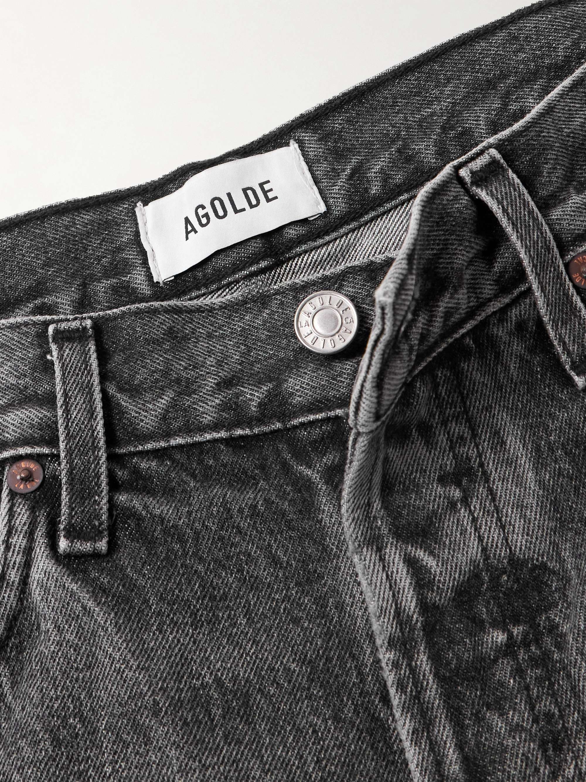 AGOLDE + NET SUSTAIN '90s Pinch Waist high-rise straight-leg organic jeans