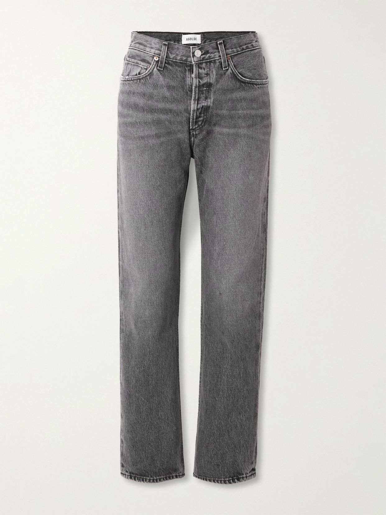 '90s Pinch Waist high-rise straight-leg organic jeans