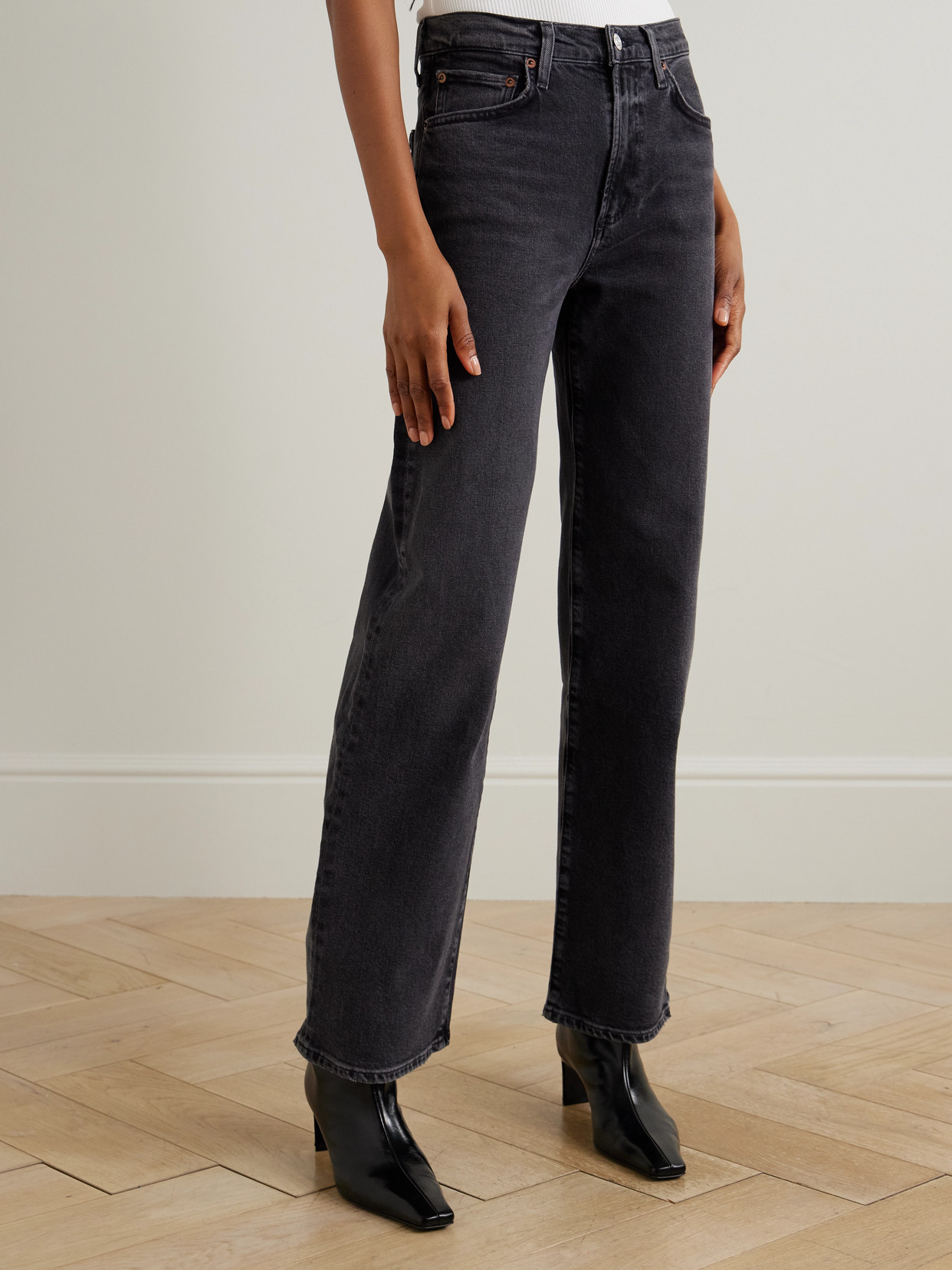 Harper Mid-Rise Wide- Leg