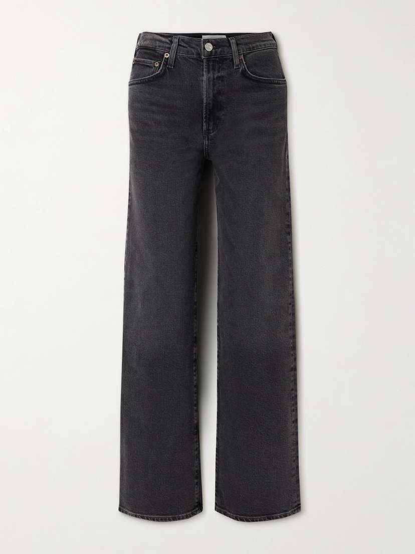 AGOLDE Harper Mid-rise Wide-leg Jeans