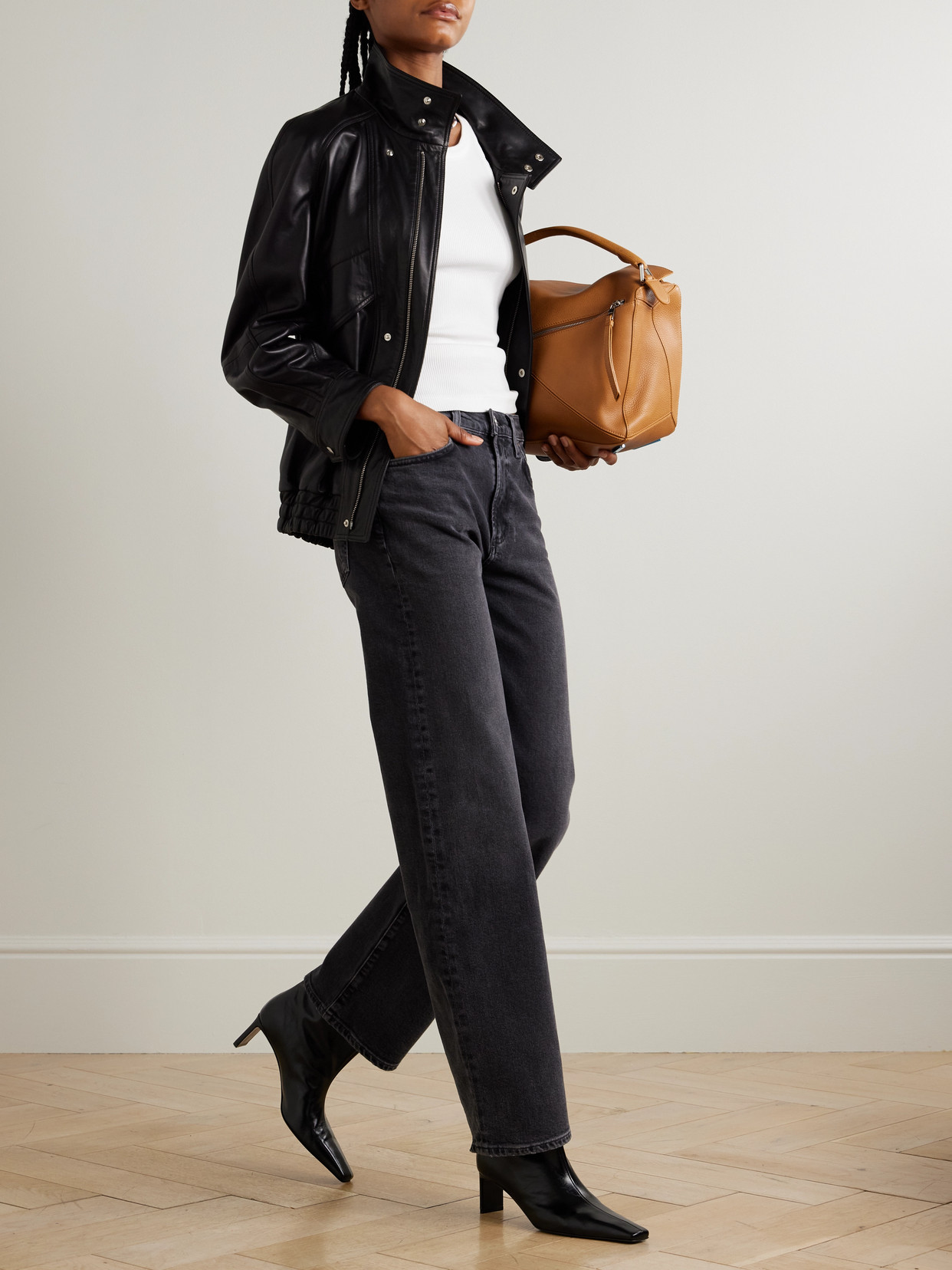 Harper Mid-Rise Wide- Leg