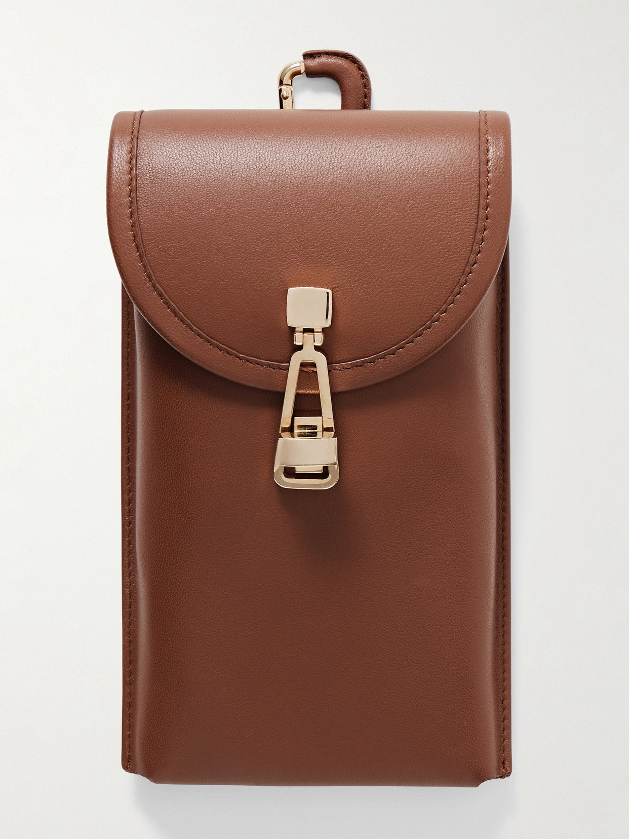 Gabriela Hearst Leather Pouch In Brown