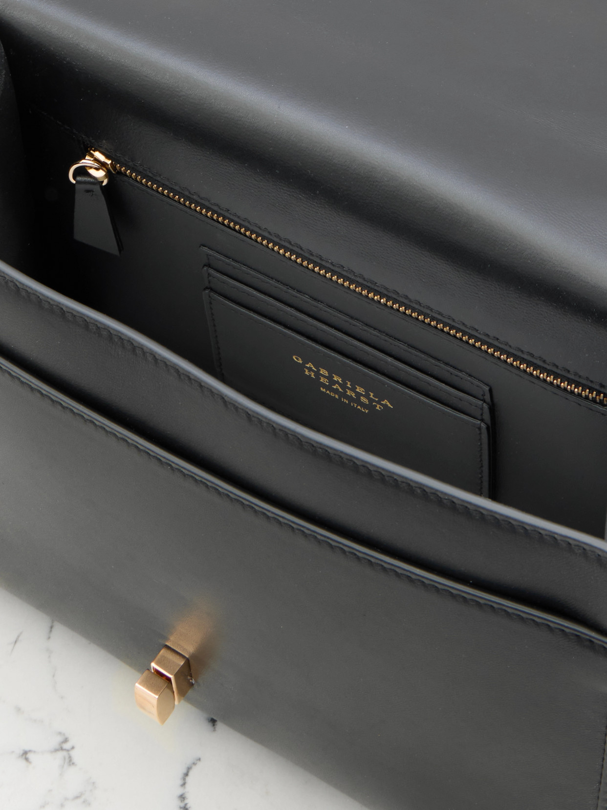 Gabriela Hearst Leonora Medium Leather Tote