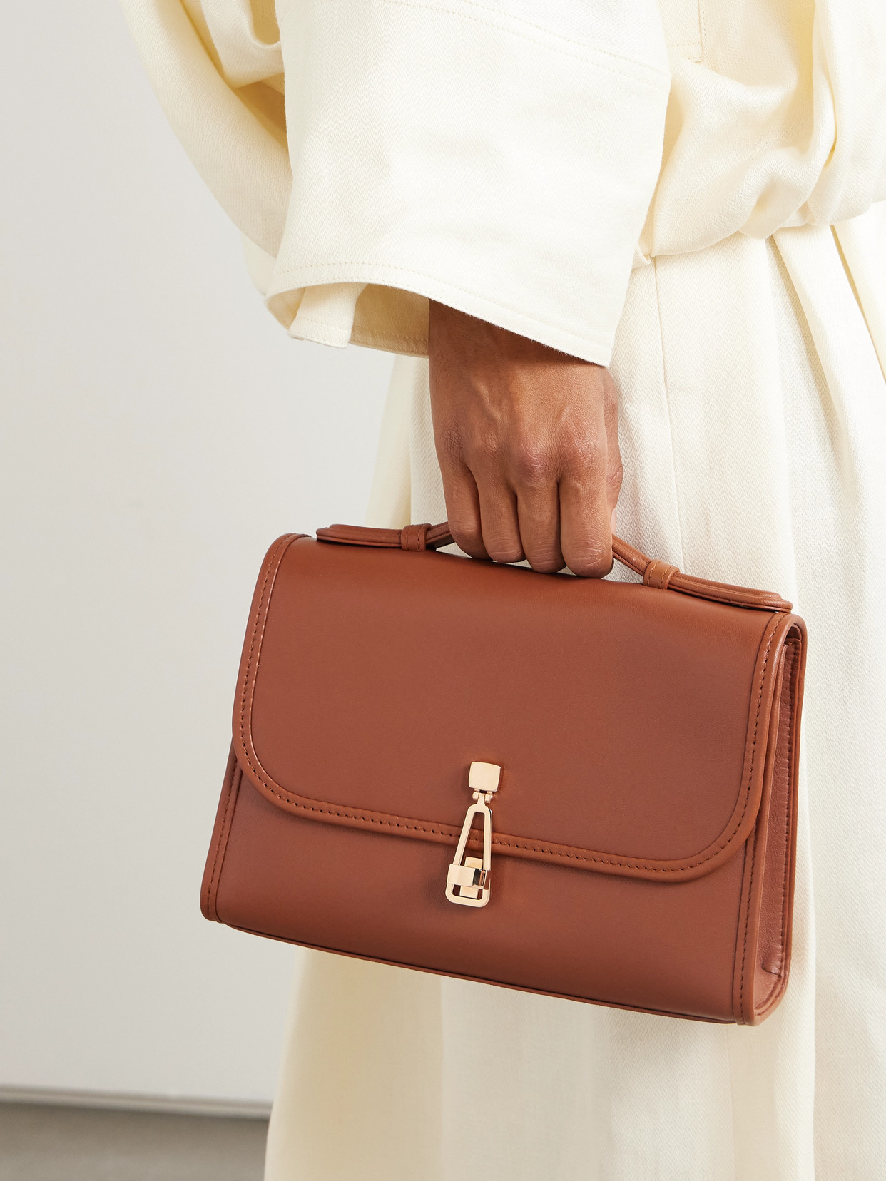 Gabriela Hearst Leonora Small Leather Tote