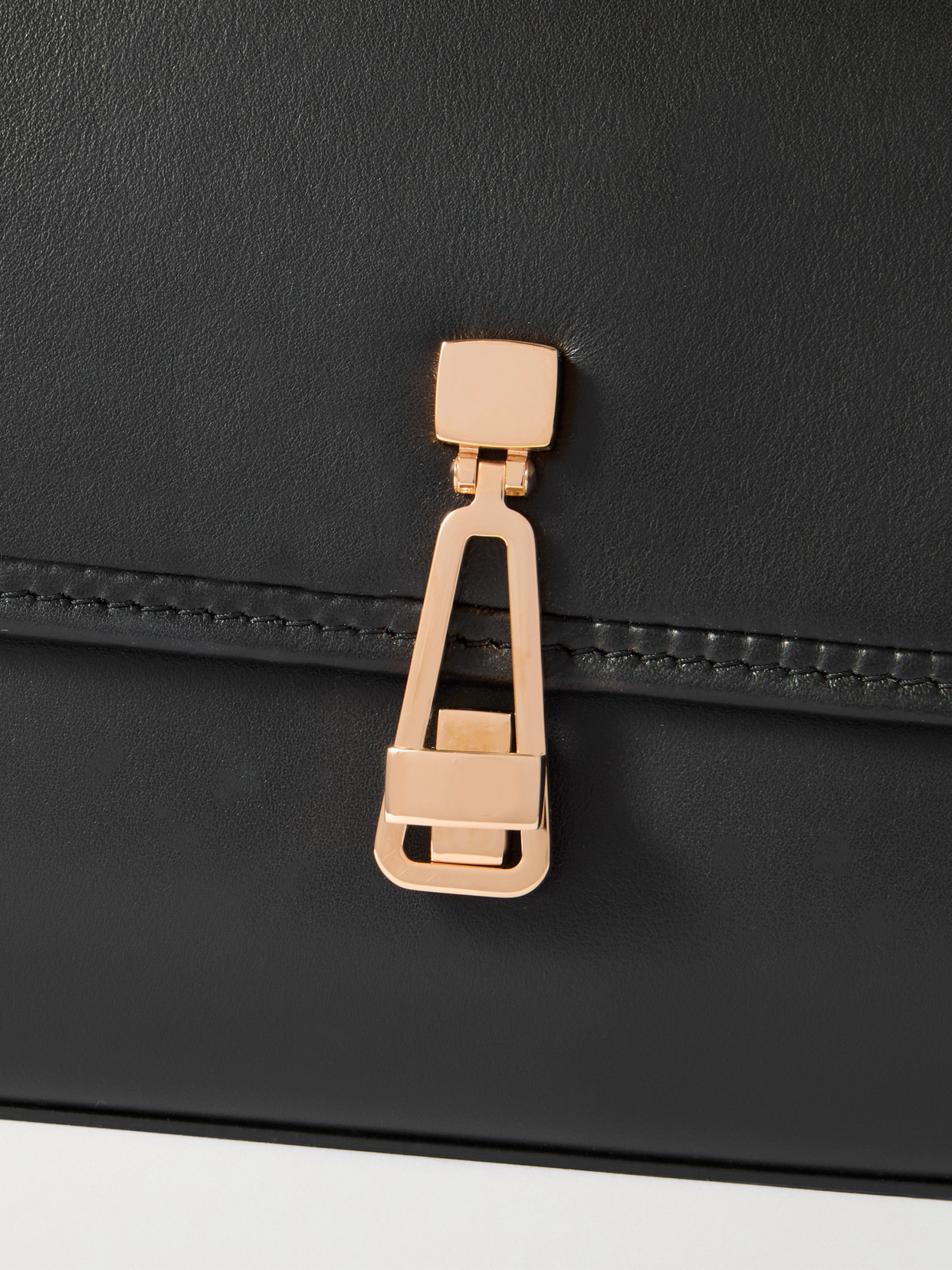 Gabriela Hearst Leonora Small Nappa Leather Top-handle Bag In Black