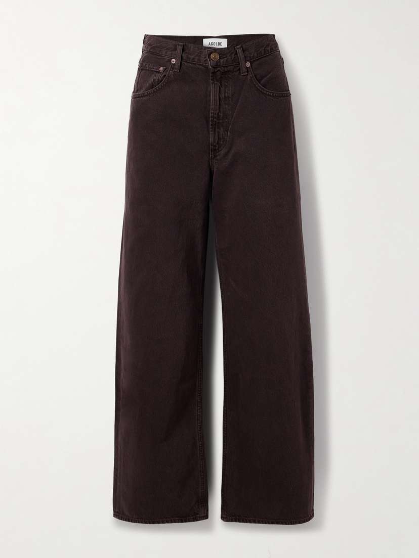 AGOLDE Low Curve Mid-rise Straight-leg Jeans