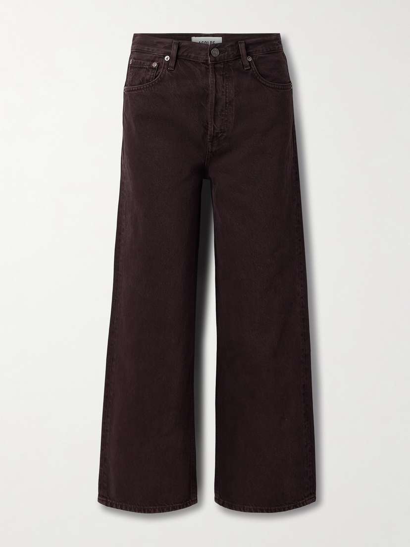AGOLDE Ren High-rise Wide-leg Jeans