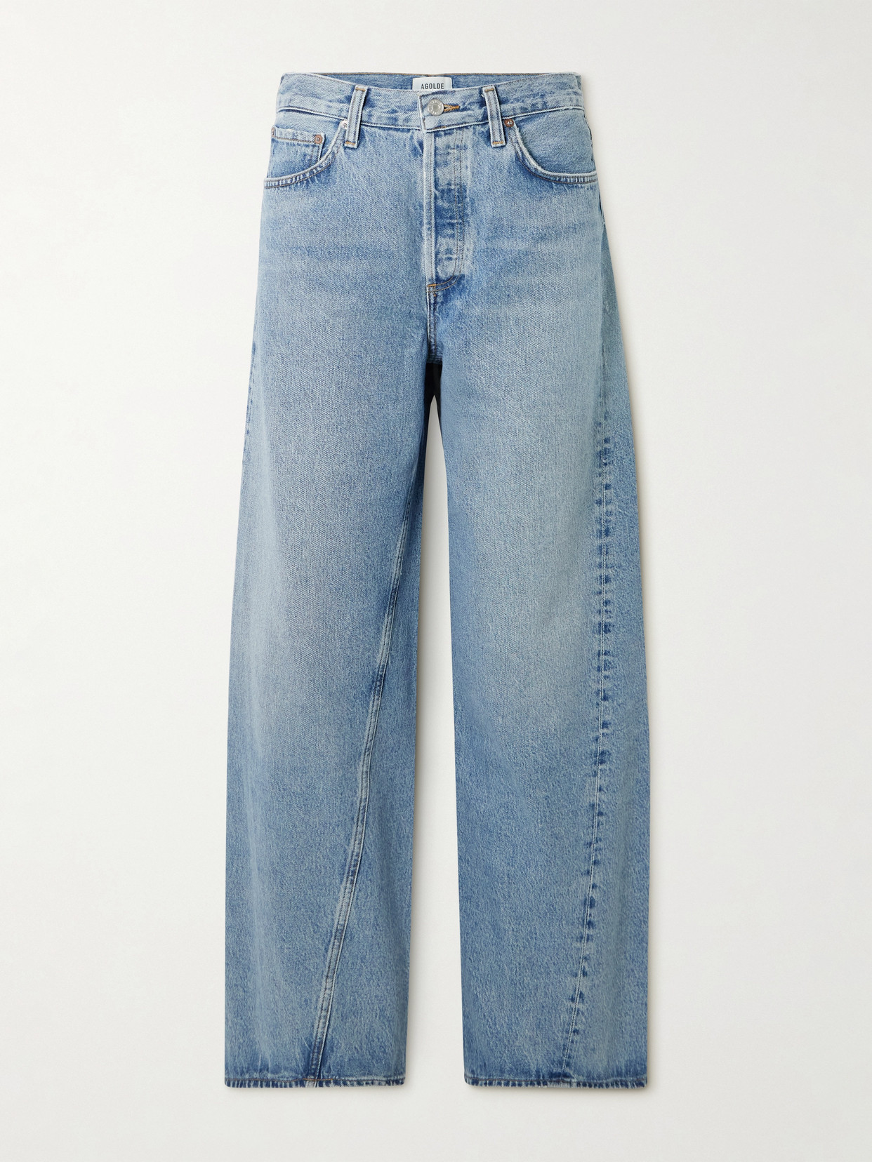 Agolde Twist Low Slung Baggy Jeans