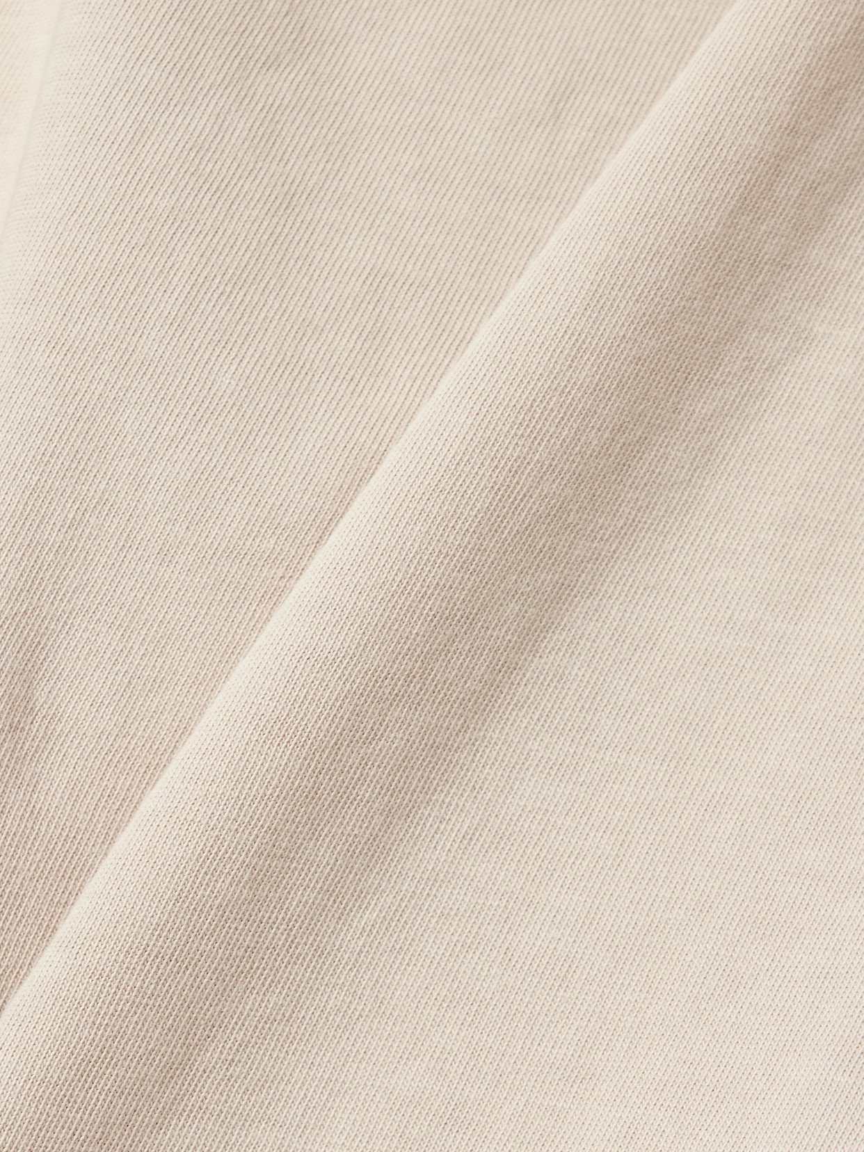 Agolde Beth Draped Organic Cotton-jersey T-shirt In Brown