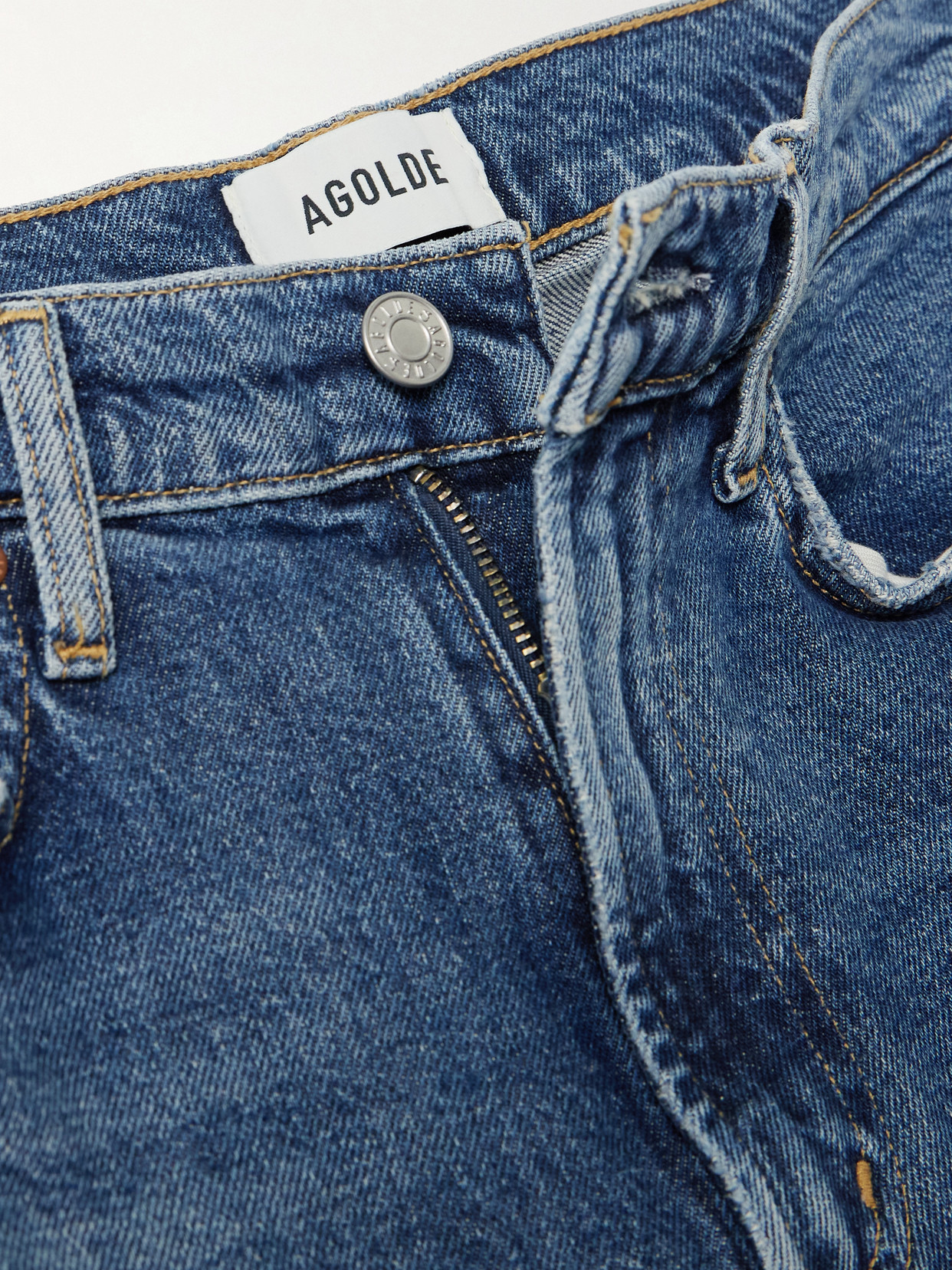 Agolde Harper Mid-rise Straight-leg Jeans