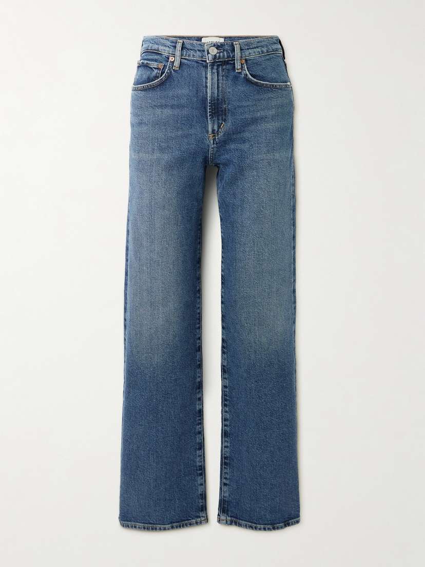 AGOLDE Harper Mid-rise Straight-leg Jeans