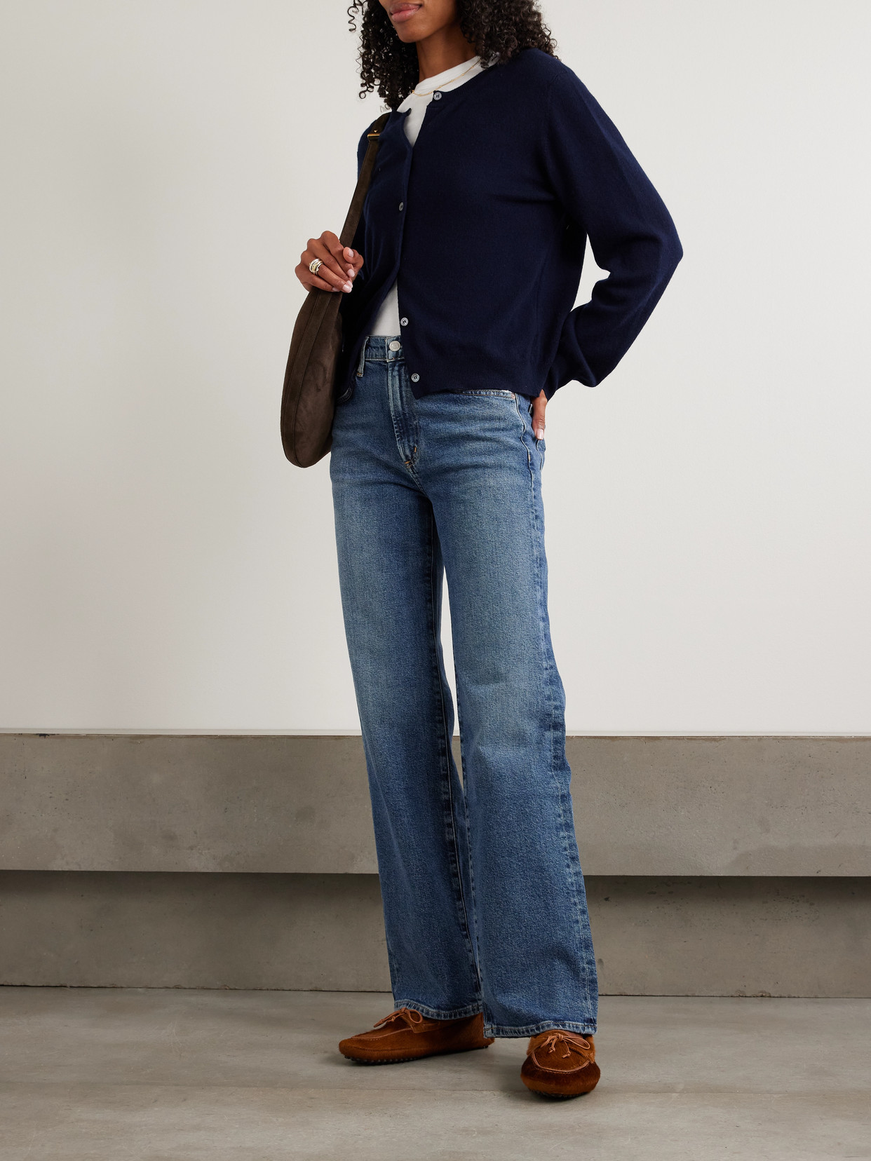 Agolde Harper Mid-rise Straight-leg Jeans