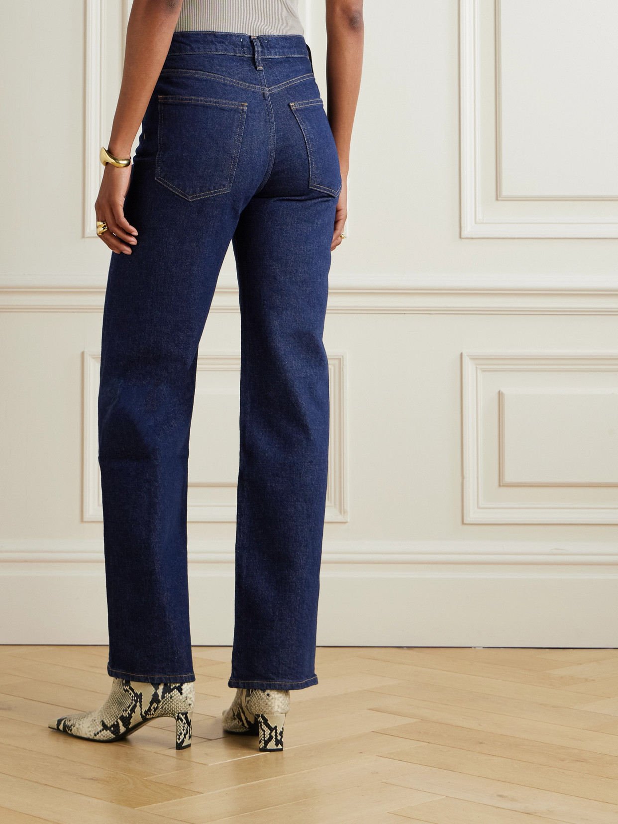 Agolde Dame High Rise Wide Leg No Cuff Jean In Enamour