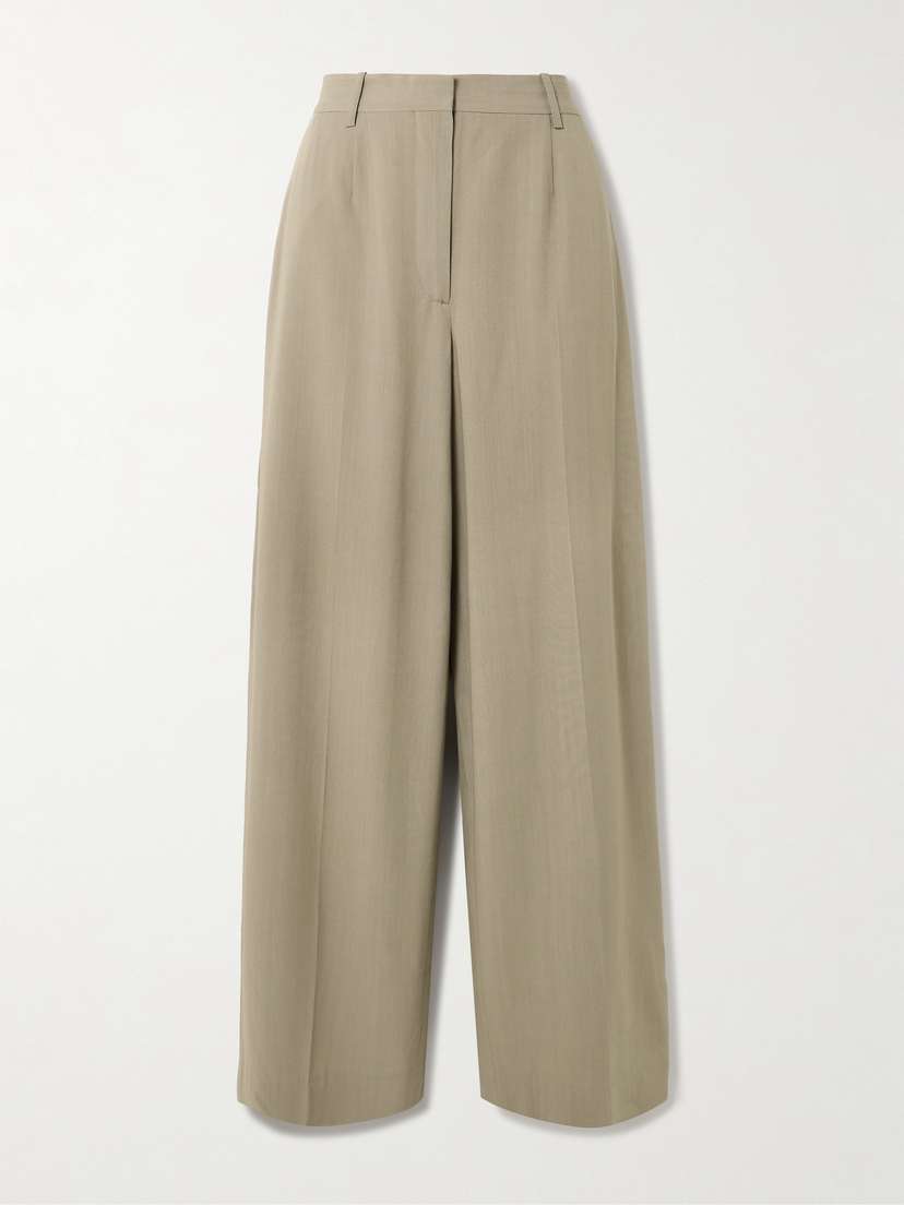 TOTEME Woven Wide-leg Pants