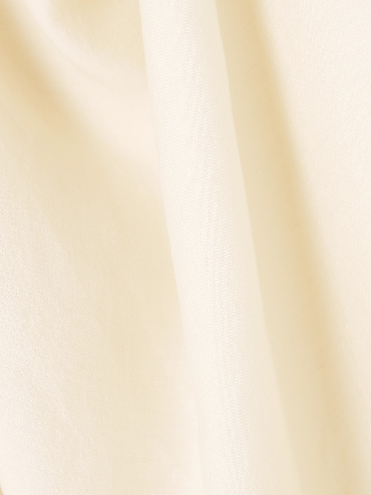 Totême Draped Lyocell-blend Blouse In Sand