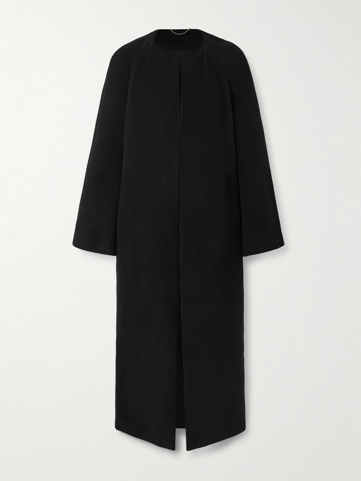 Totême Wool-blend Coat In Black