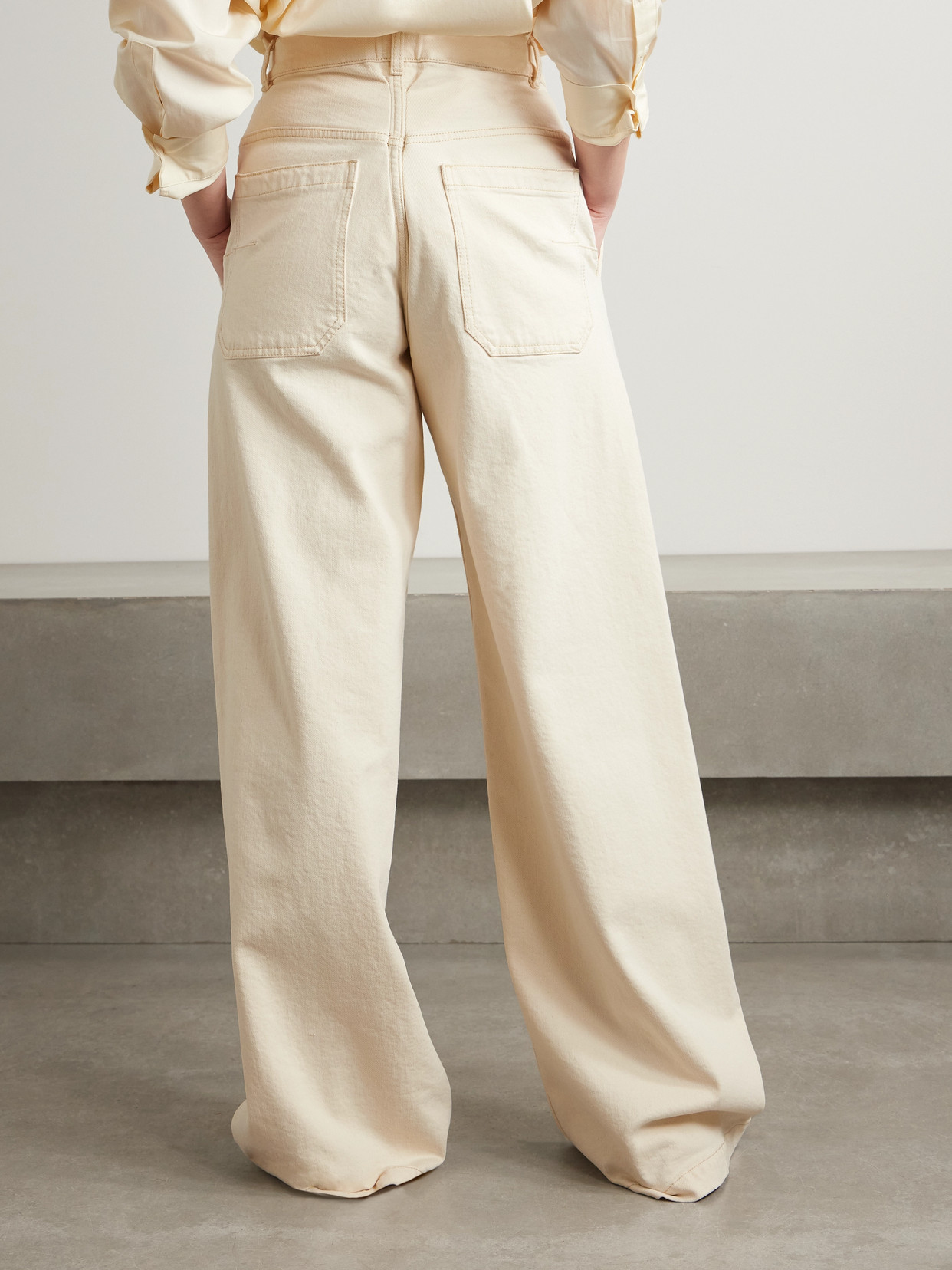 Organic High-Rise Wide- Leg