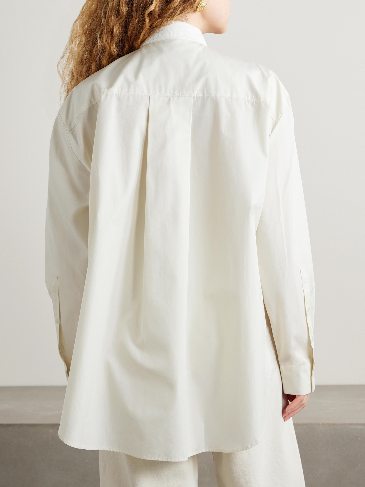 Organic Cotton-Poplin Shirt