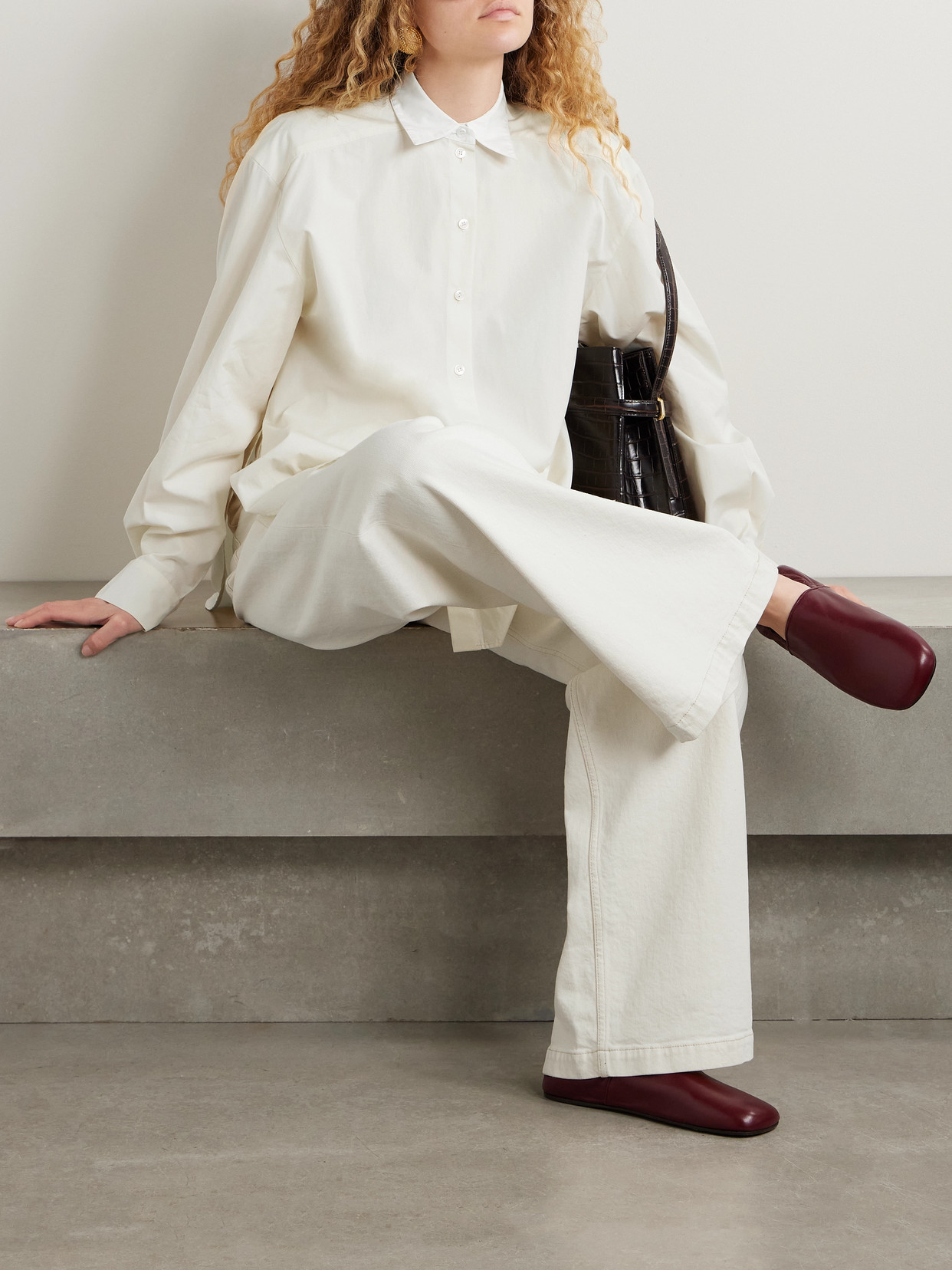 Organic Cotton-Poplin Shirt
