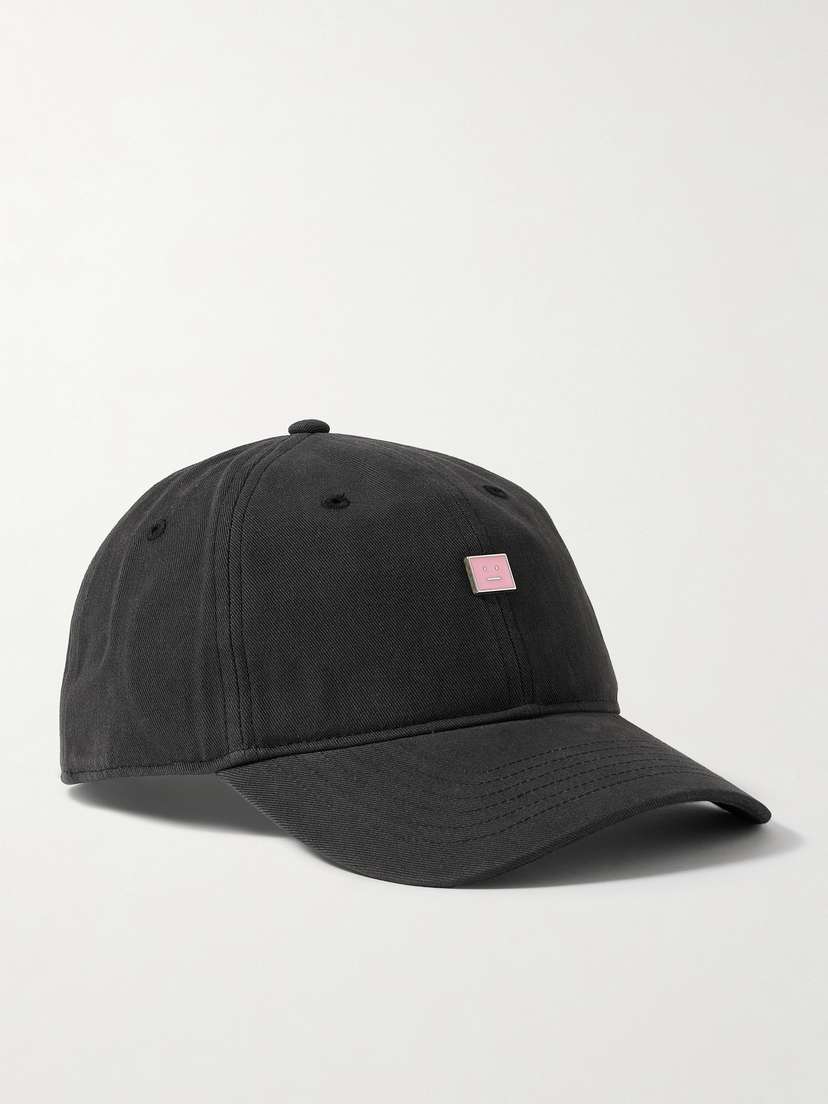 Acne Studios Embellished Organic Cotton-twill Baseball Cap