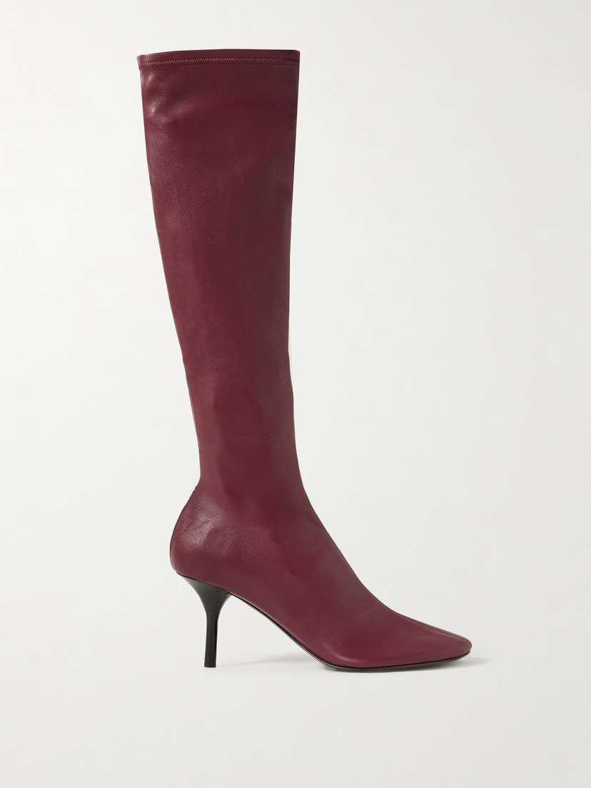 Acne Studios Leather Knee Boots