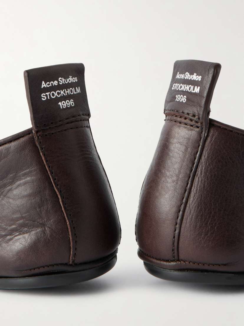 Acne Studios Textured-leather Loafers | Thumbnail 4 Acne Studios Textured-leather Loafers | Thumbnail 4