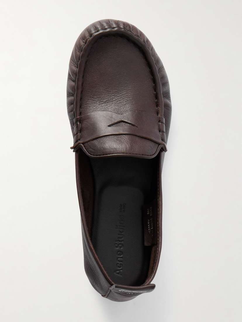 Acne Studios Textured-leather Loafers | Thumbnail 5 Acne Studios Textured-leather Loafers | Thumbnail 5