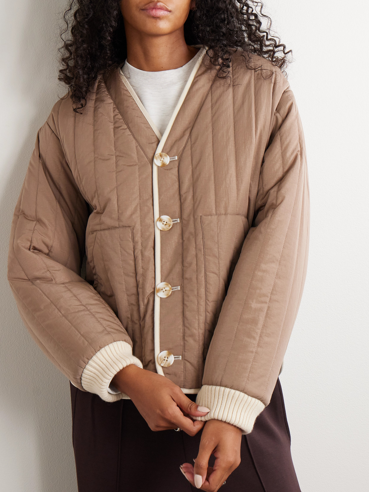 Drew Reversible Fleece And Quilted Jacket