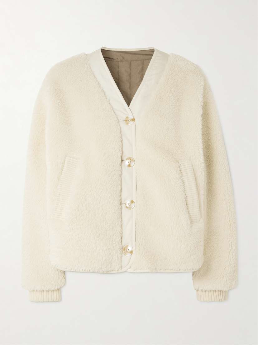 Varley Drew Reversible Fleece And Quilted Shell Jacket