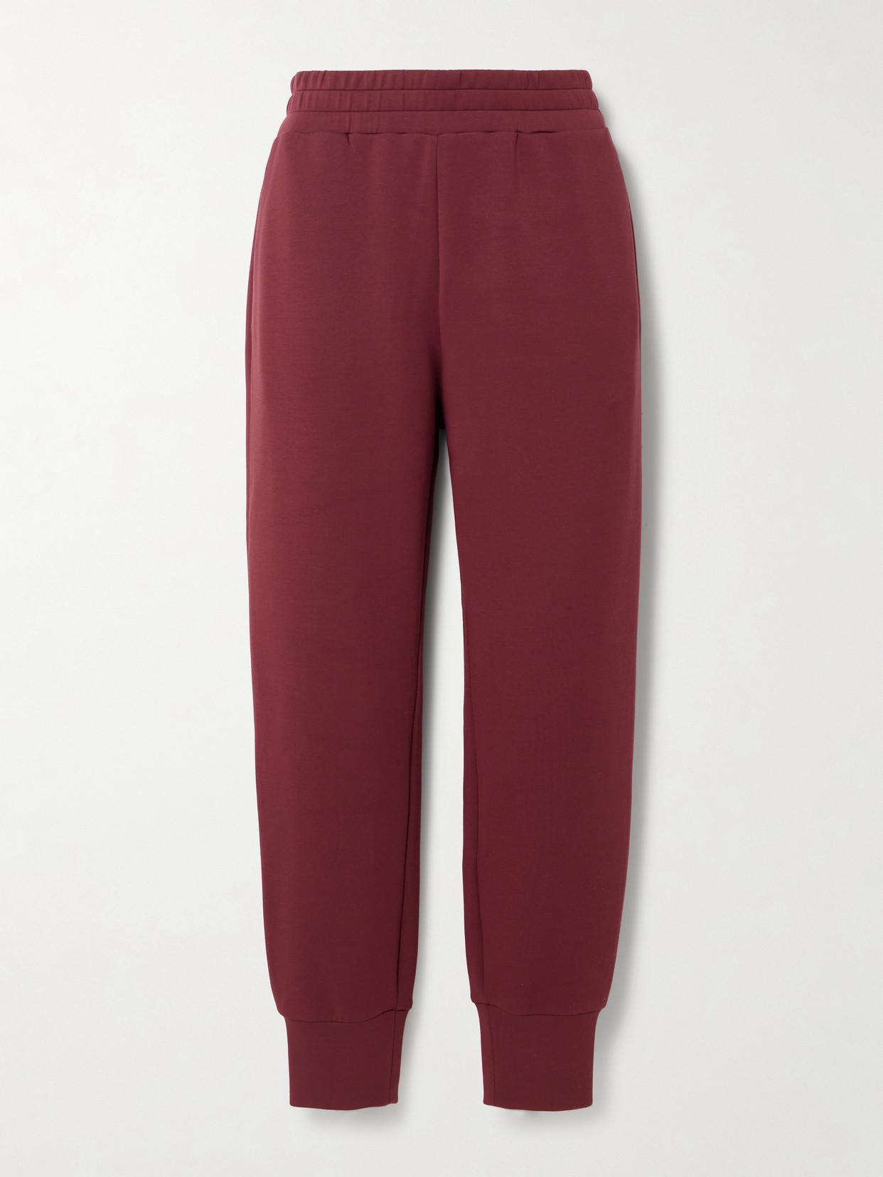 Varley The Slim Cuff Doublesoft™ Track Pants In Burgundy