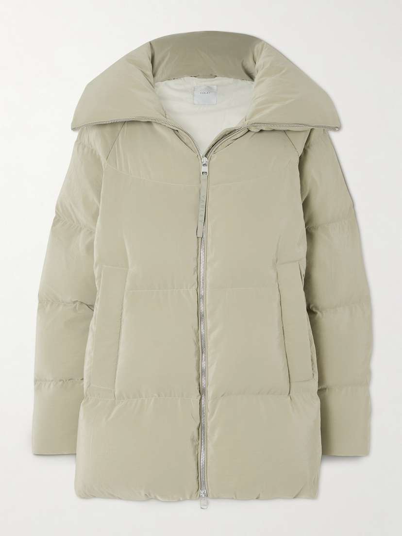 Varley Valencia Quilted Crinkled-shell Down Jacket