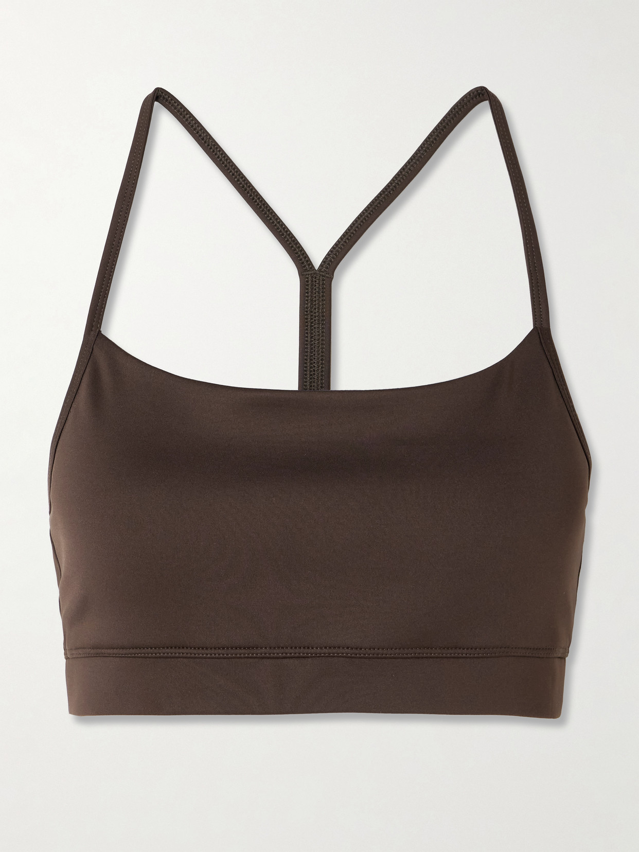 Varley Assure Cerys Stretch Sports Bra In Brown