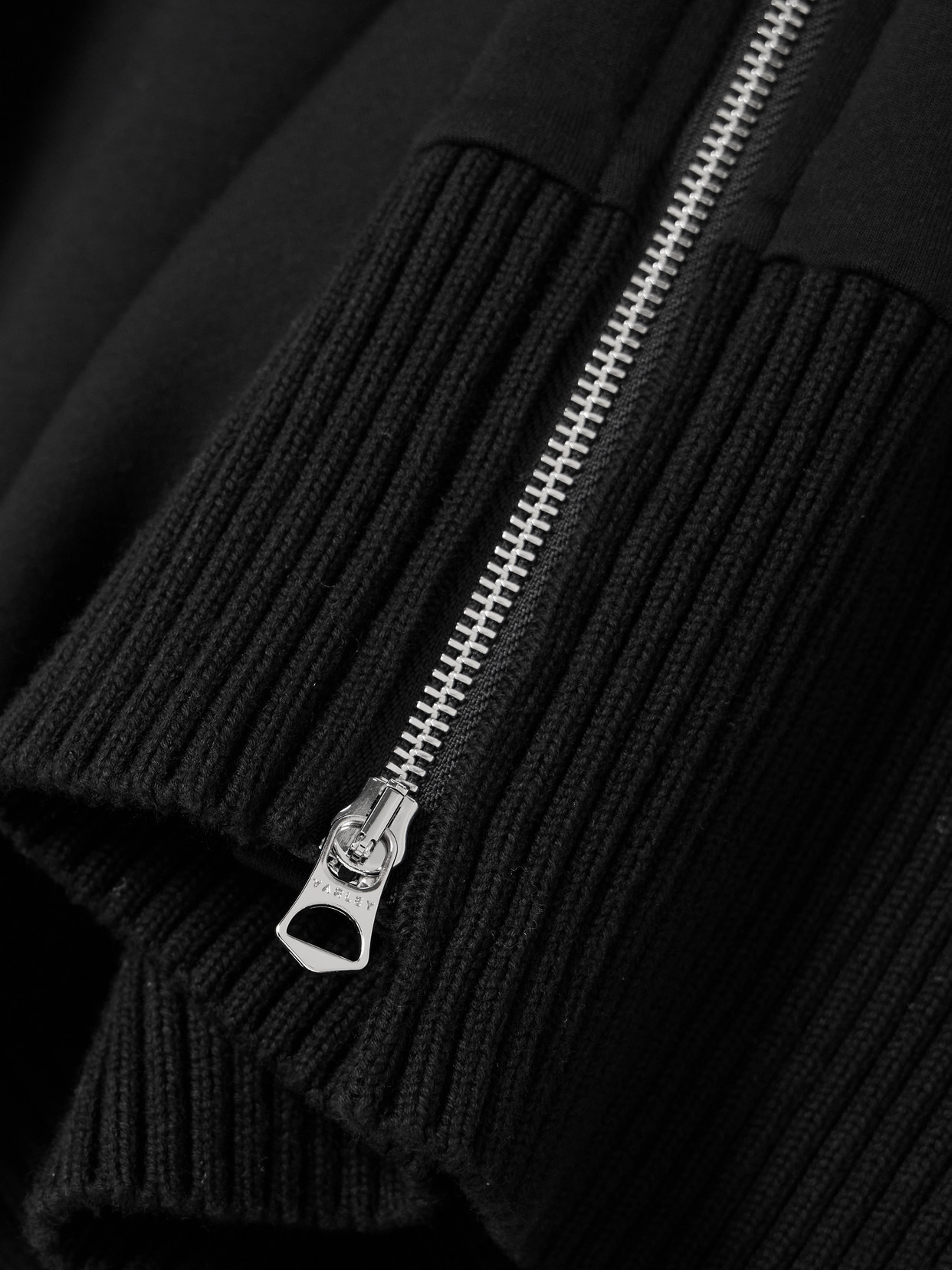 Barker Oversized Zip-Detailed Stretch-Jersey Turtleneck Sweatshirt