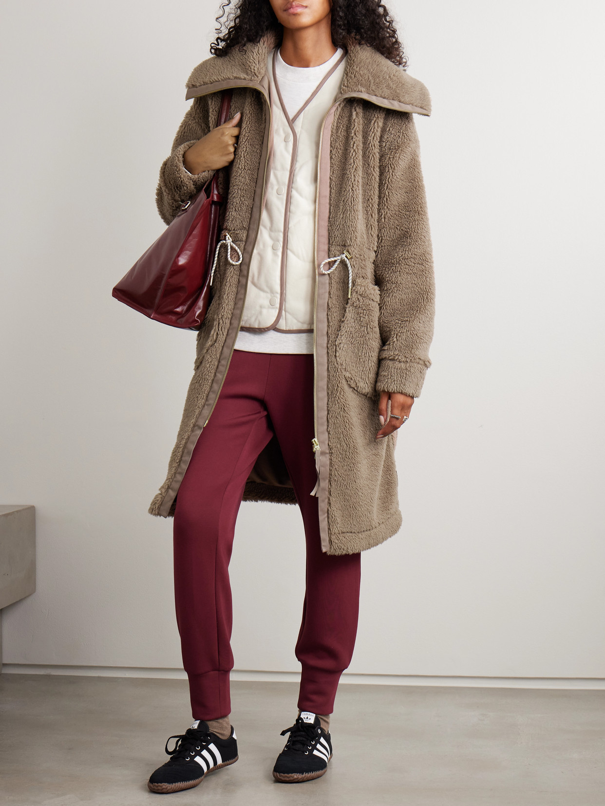 Logan Oversized Fleece Coat