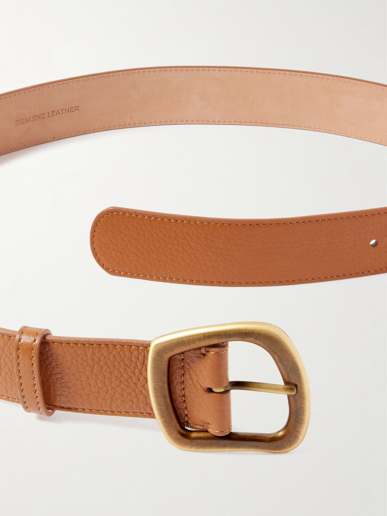 Gabriela Hearst Simone Textured-leather Belt