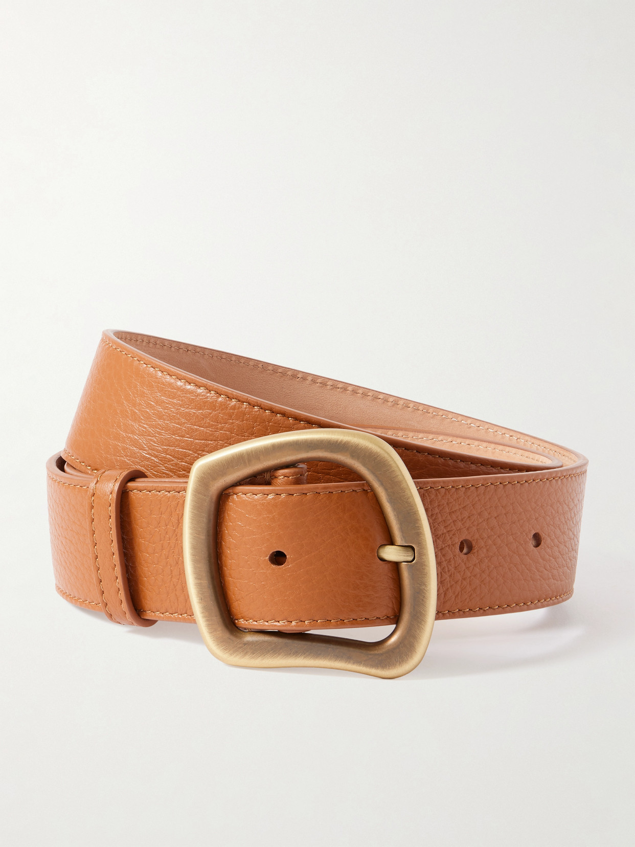 Gabriela Hearst Simone Textured-leather Belt