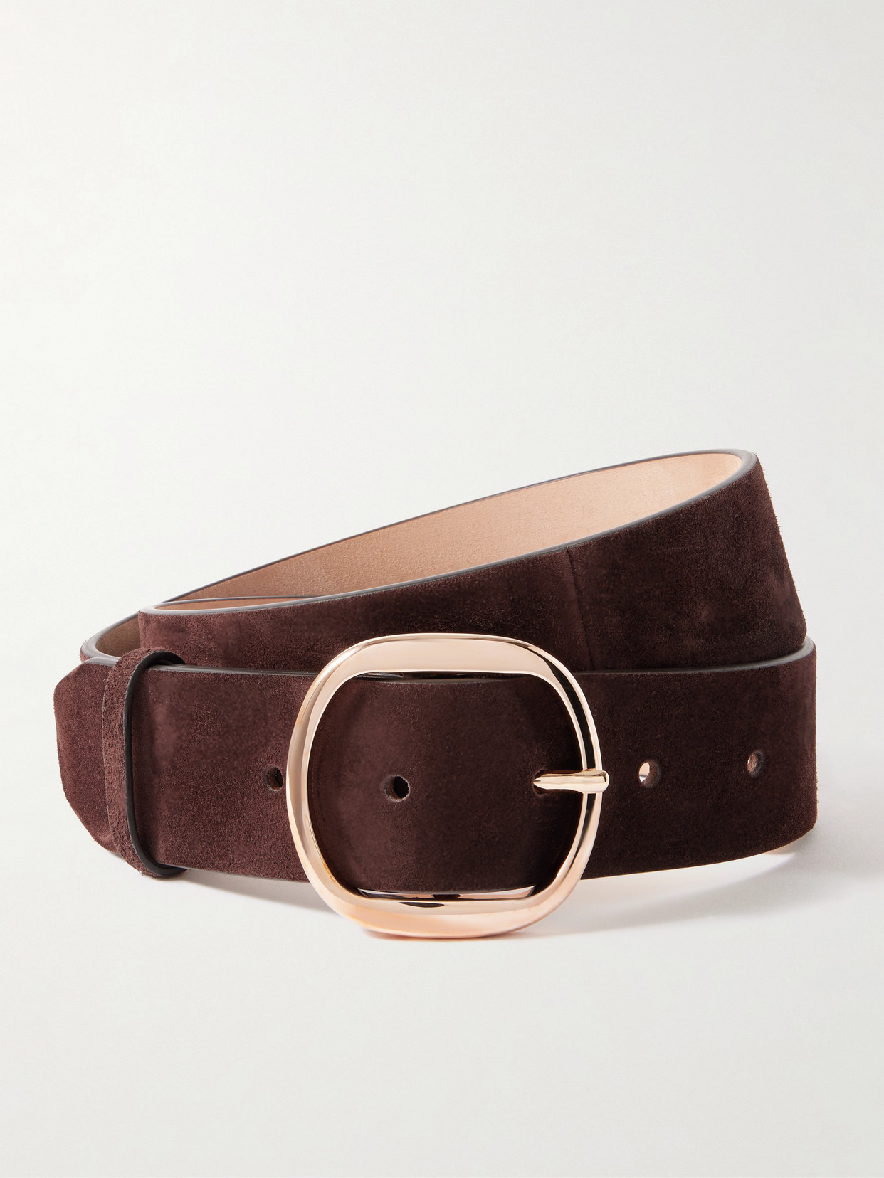 Gabriela Hearst Elster Suede Belt