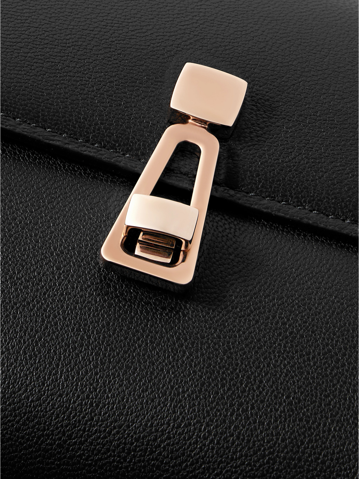Gabriela Hearst Tool Leather Belt In Black