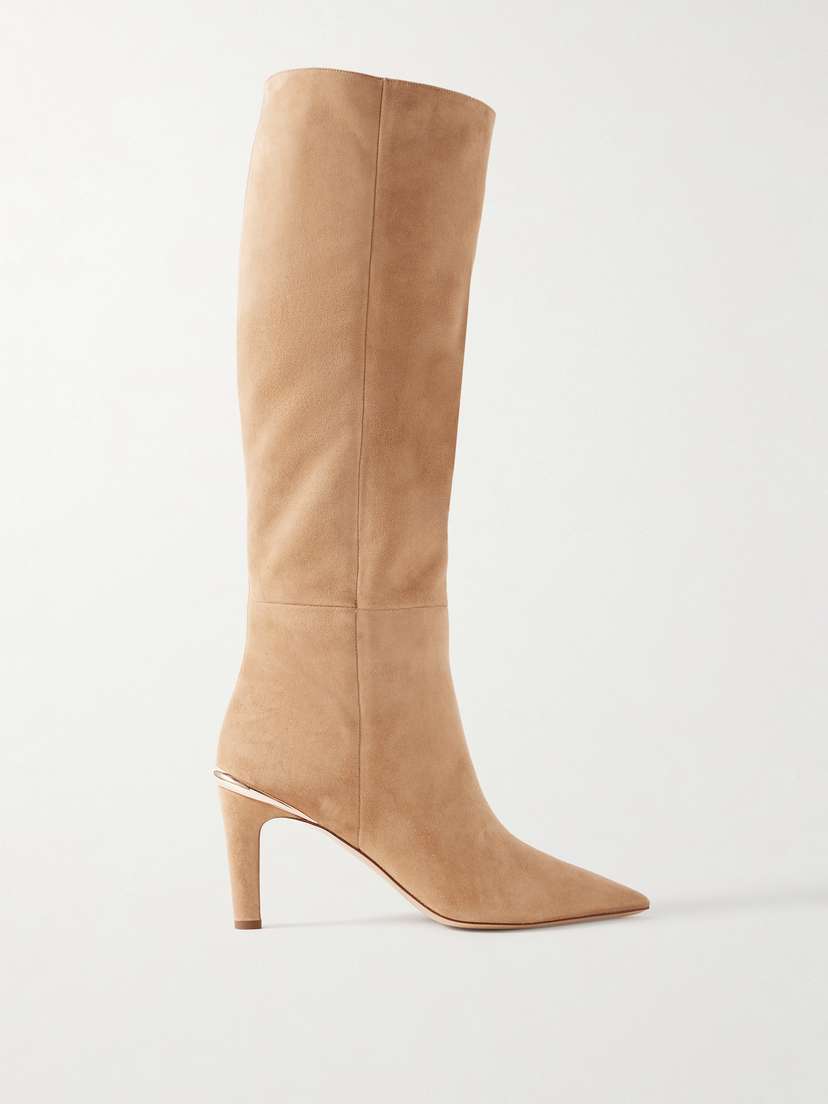 Gabriela Hearst Aura Suede Knee Boots