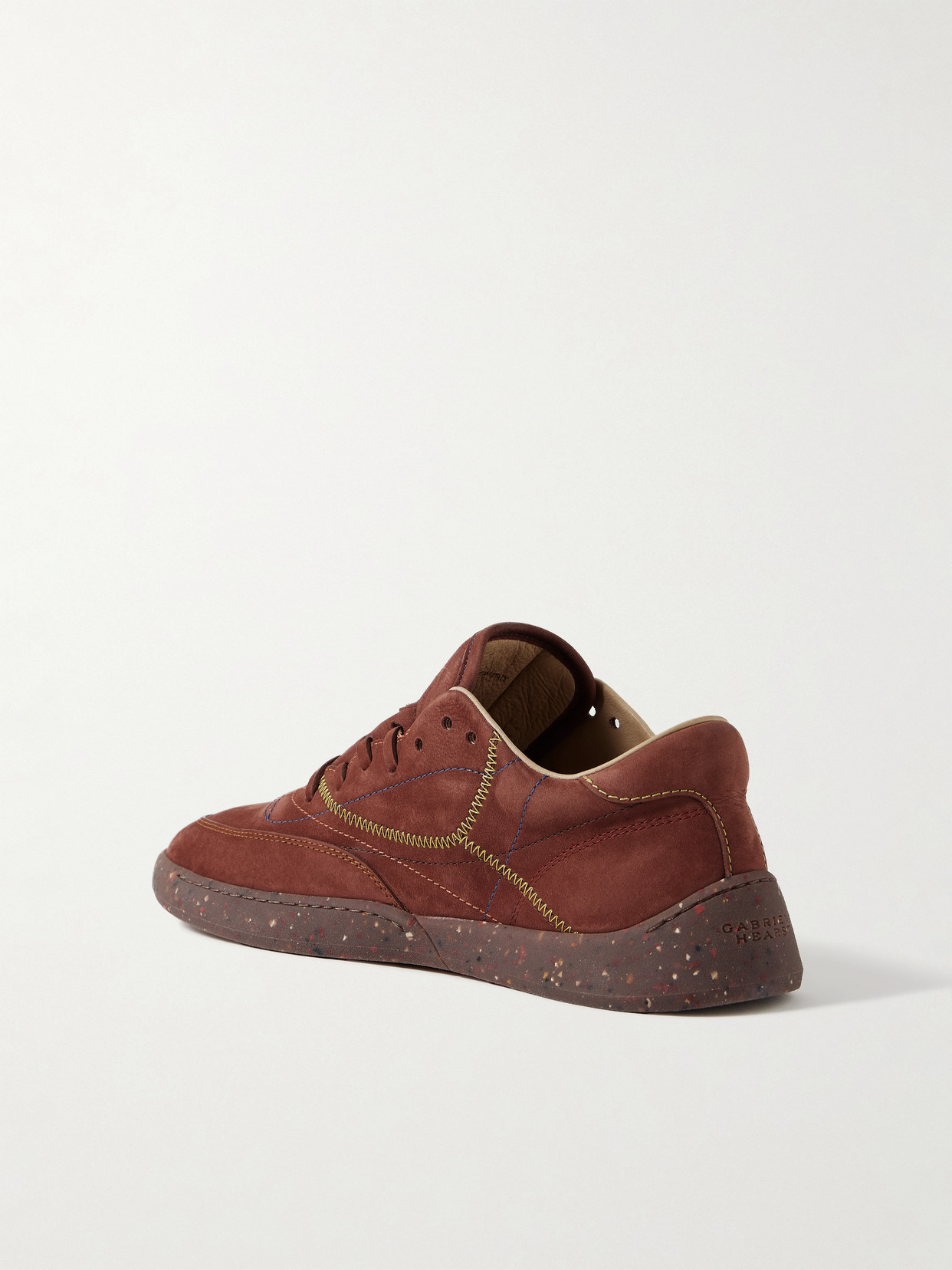 Gabriela Hearst Ohio Suede Sneakers In Brown