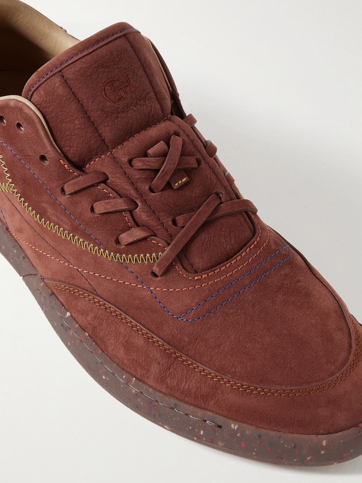 Gabriela Hearst Ohio Suede Sneakers In Brown