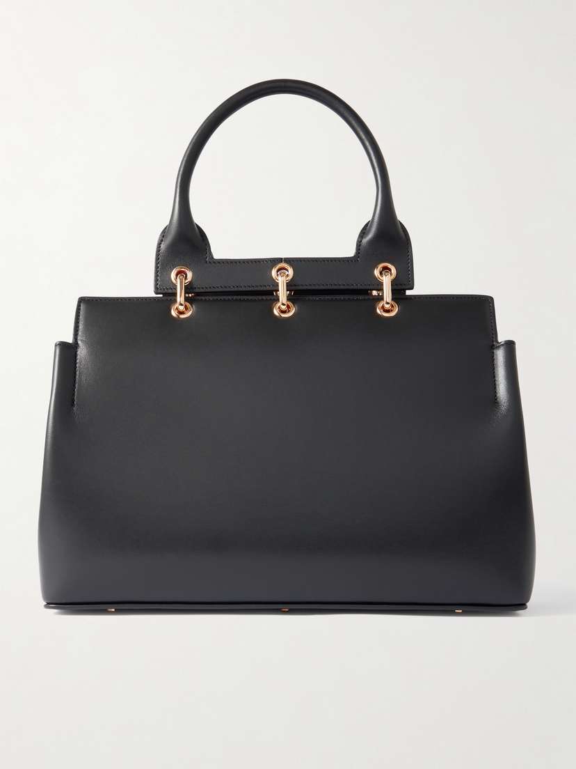 Gabriela Hearst Amethyst Small Leather Tote