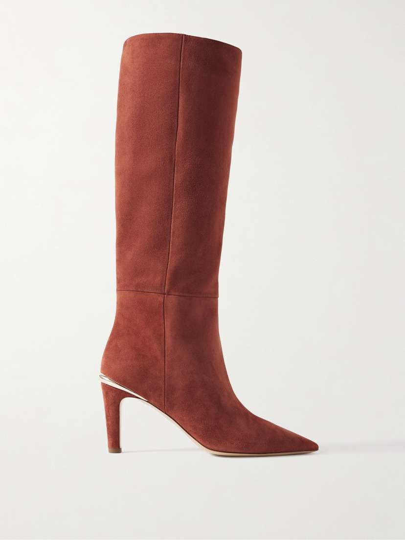 Gabriela Hearst Aura Suede Knee Boots