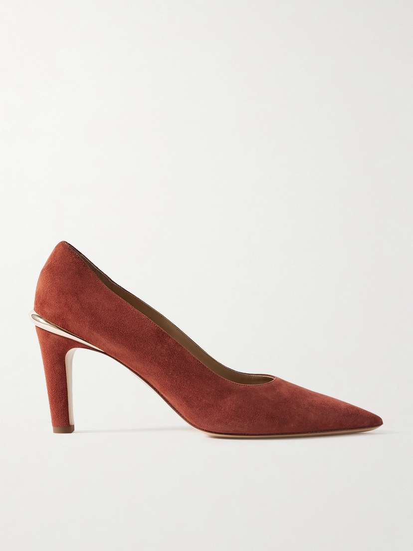 Gabriela Hearst Edwina Suede Pumps